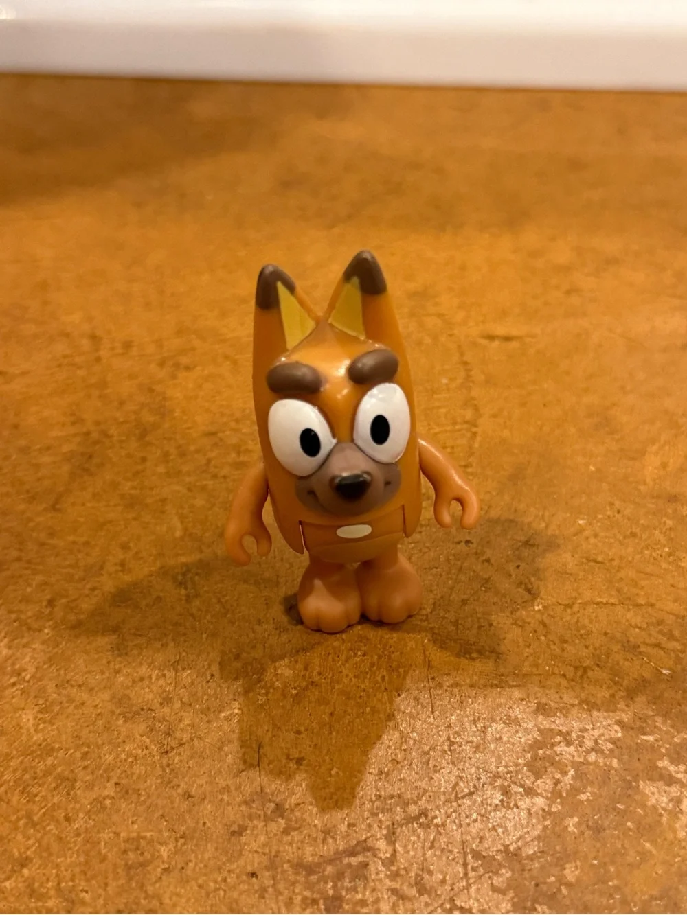 Bluey Friend PRETZEL Chihuahua Brown Dog Friend Replacement Figure Blue RARE